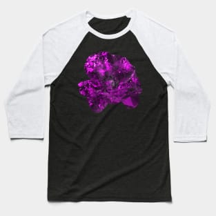 Purple crystal flower Baseball T-Shirt